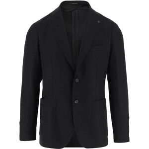 Tagliatore Black Jackets - Blazers Men